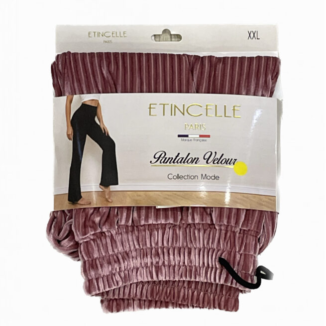 Etincelle- Pantalon velours femme