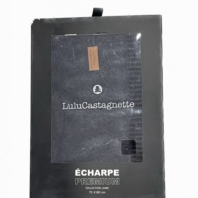 Lulu Castagnette - Echarpe laine 70x180 cm femme