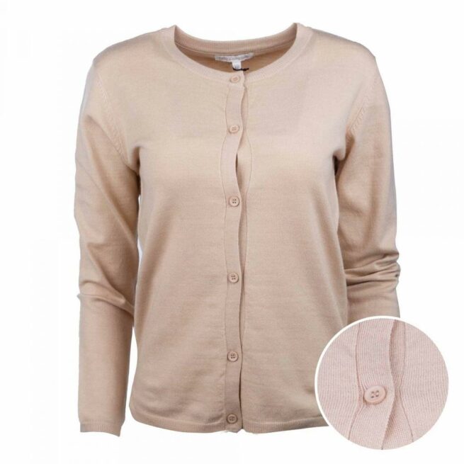 Ted Lapidus - gilet à boutons col rond femme