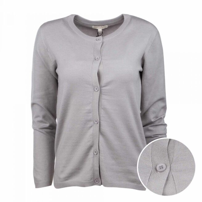 Ted Lapidus - gilet à boutons col rond femme