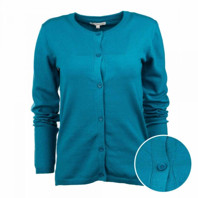 Ted Lapidus - gilet à boutons col rond femme