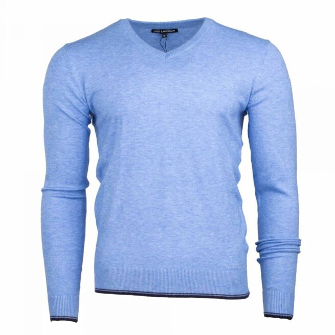 Ted Lapidus- Pull col V homme