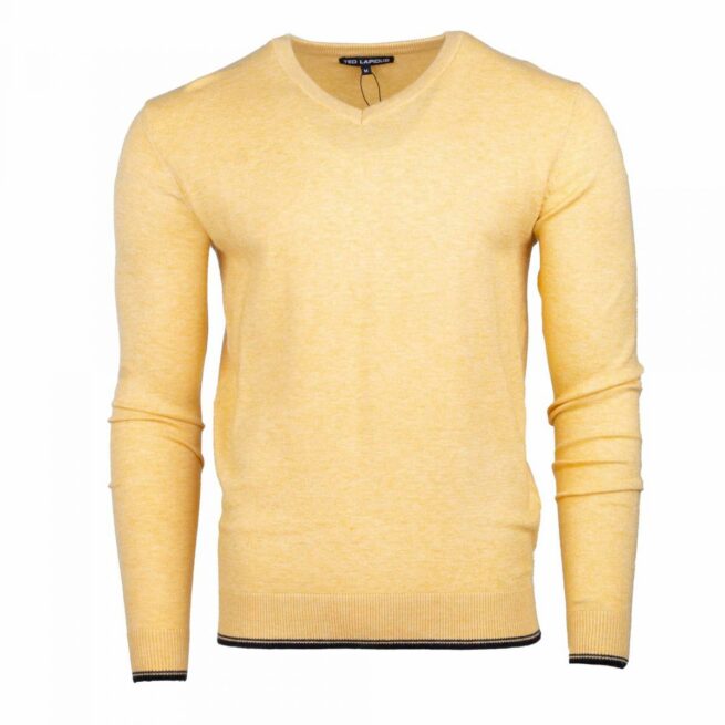 Ted Lapidus- Pull col V homme
