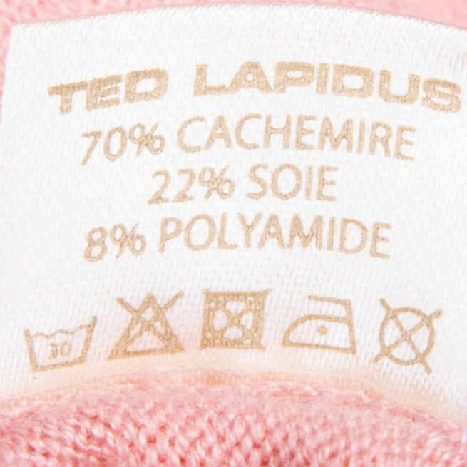Ted Lapidus- pull col V femme