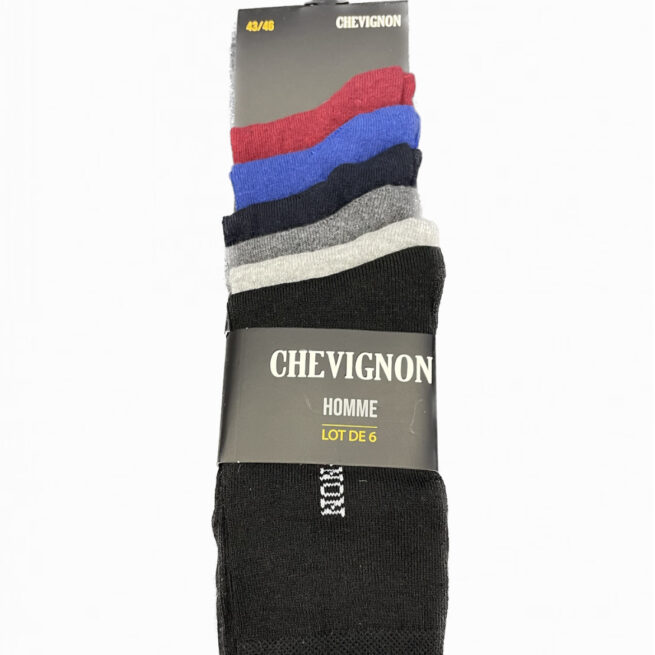 Chevignon- Chaussettes 6 paires homme