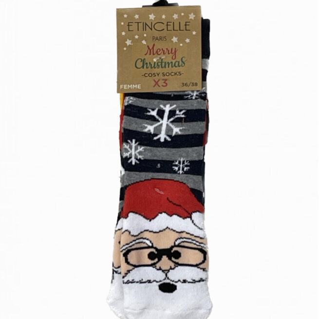 Etincelle- Chaussettes de noël femme