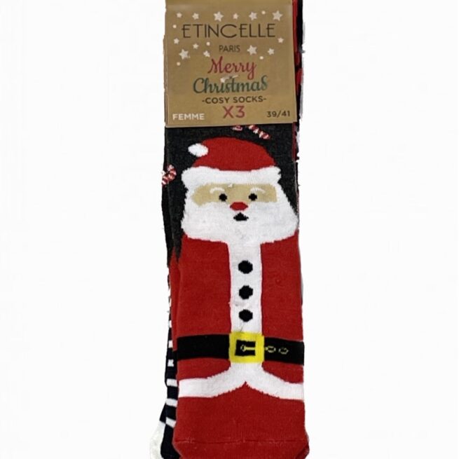 Etincelle- Chaussettes de noël femme