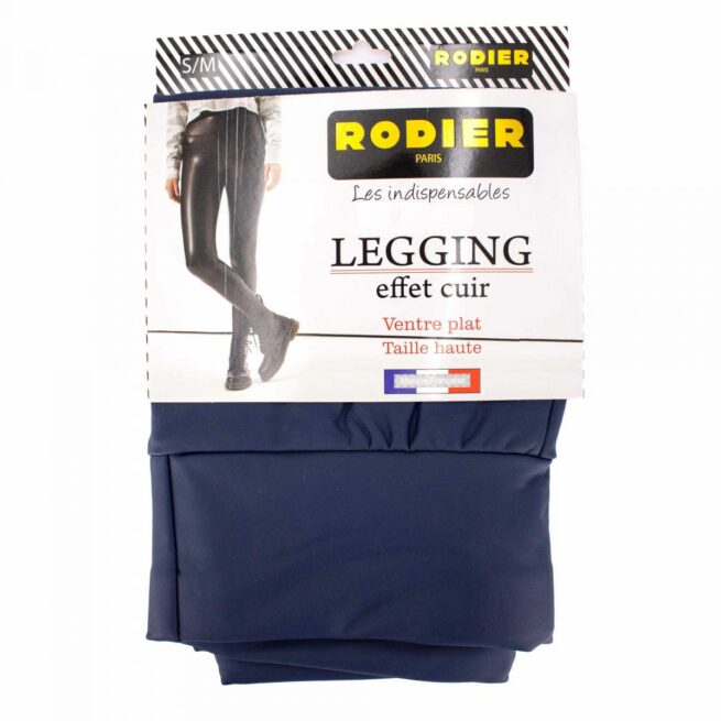Rodier- Legging effet cuir femme