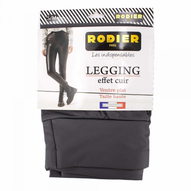 Rodier- Legging effet cuir femme