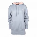 Lee cooper - Sweat long à capuche fourrée