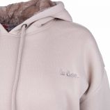 Lee cooper - Sweat long à capuche fourrée