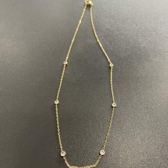 Bijoux- Collier acier inoxydable femme