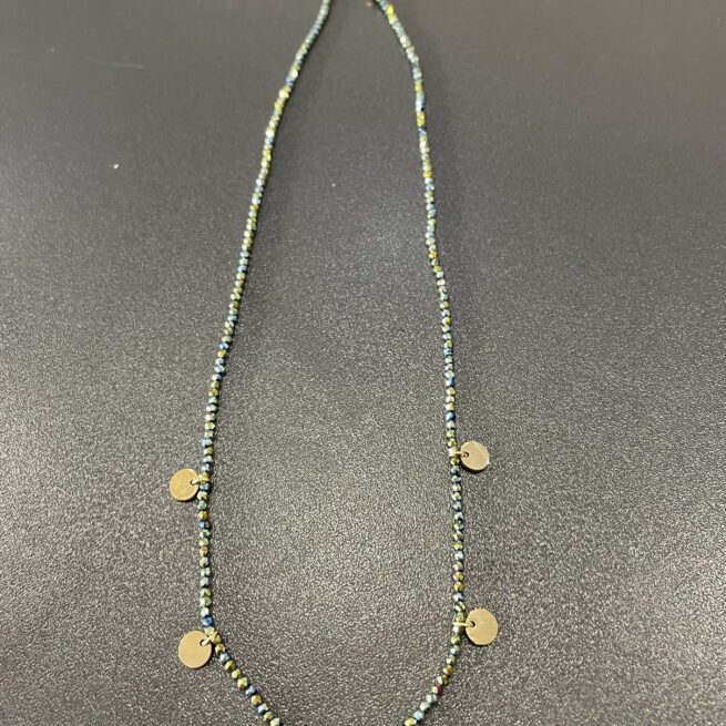 Bijoux- Collier acier inoxydable femme